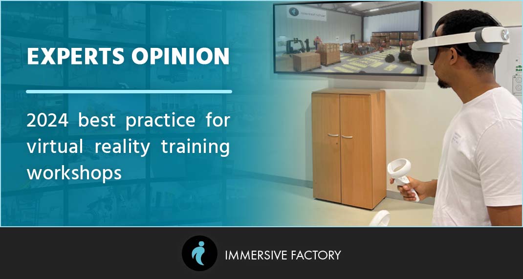Best Practices 2024 for Virtual Reality Training