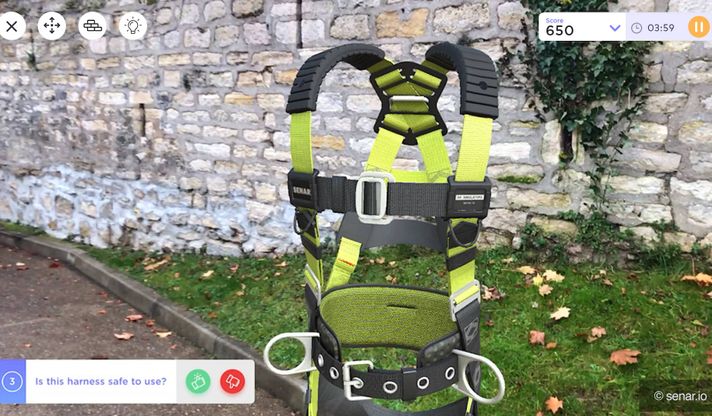 Image of the workshop Harness Inspection
