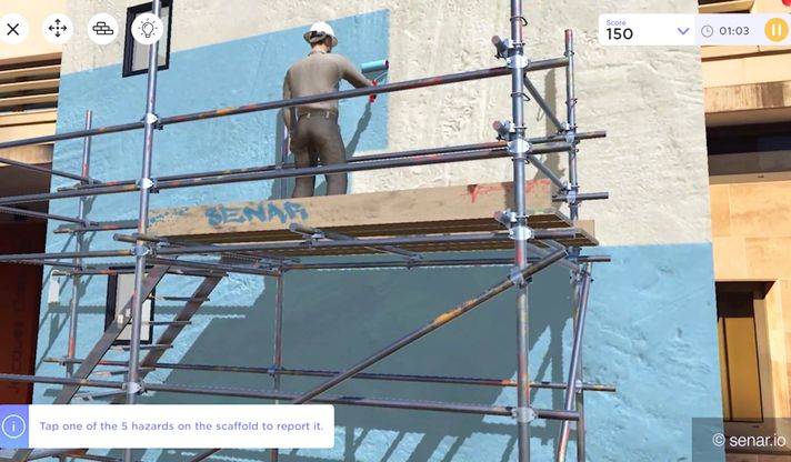 Image of the workshop Inspection des échafaudages